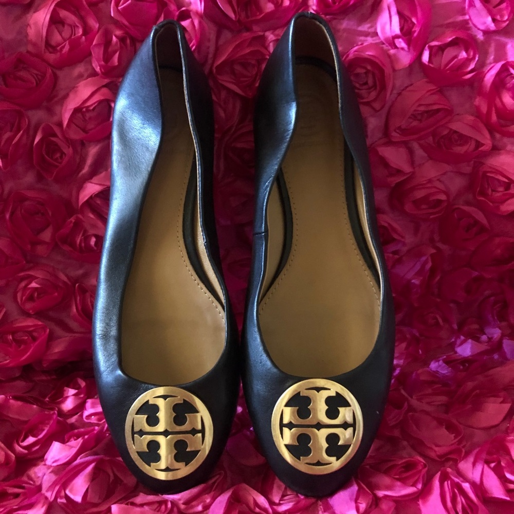 Tory Burch Benton Leather Ballet Flat